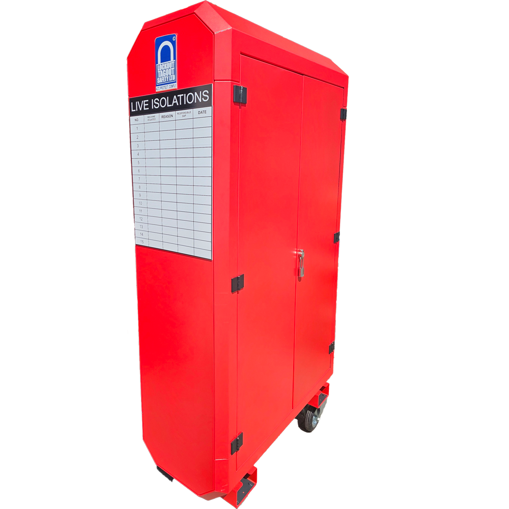 Custom Mobile LOTO Commissioning Station Custom Mobile LOTO Commissioning Station